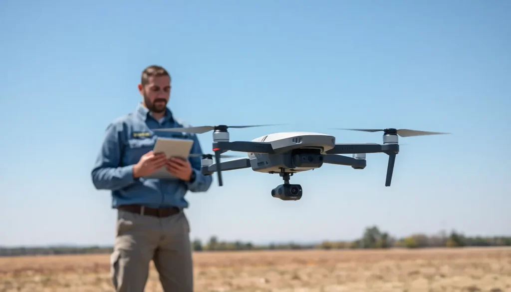 Drone field tests