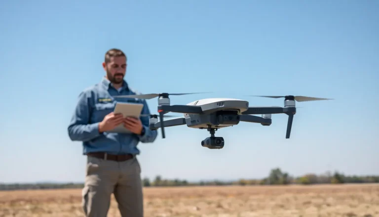 Drone field tests